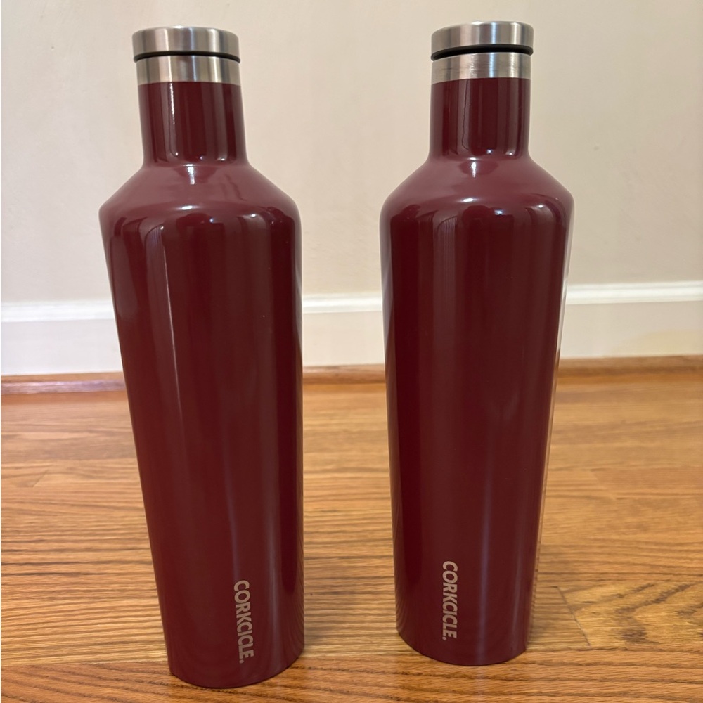 Corkcicle Burgundy Thermos Duo